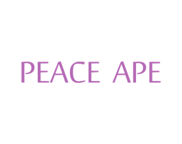 PEACE APE 第25类服装鞋帽商标图样