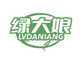 绿大娘 第30类小食配料商标图样