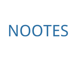 NOOTES 第25类服装鞋帽商标图样