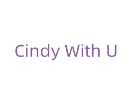 CINDY WITH U 第25类服装鞋帽商标图样
