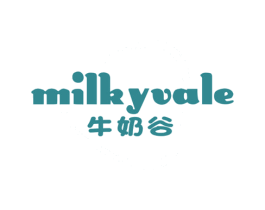 牛奶谷 MILKYVALE 第25类服装鞋帽商标图样