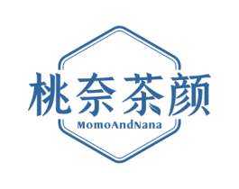 桃奈茶颜 MOMOANDNANA 第43类餐饮酒店商标图样