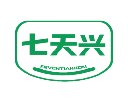 七天兴 SEVENTIANXOM 第35类广告贸易商标图样