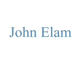 JOHN ELAM 第25类服装鞋帽商标图样
