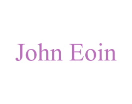 JOHN EOIN 第25类服装鞋帽商标图样