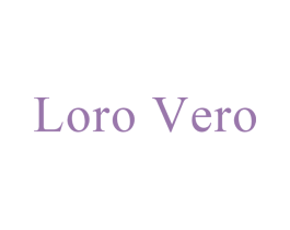 LORO VERO 第25类服装鞋帽商标图样