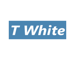 T WHITE 第3类化妆品商标图样