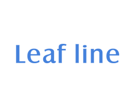 LEAF LINE 第25类服装鞋帽商标图样
