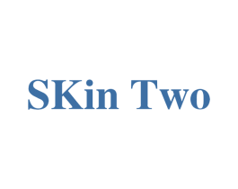 SKIN TWO 第3类化妆品商标图样