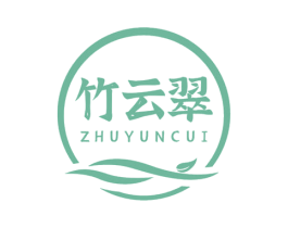 竹云翠 第33类酒商标图样