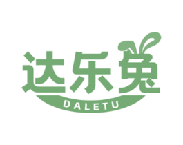 达乐兔 第30类小食配料商标图样