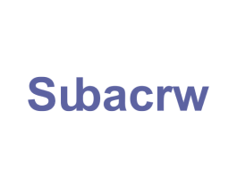 SUBACRW 第25类服装鞋帽商标图样