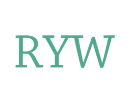 RYW 第25类服装鞋帽商标图样