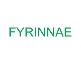 FYRINNAE 第25类服装鞋帽商标图样
