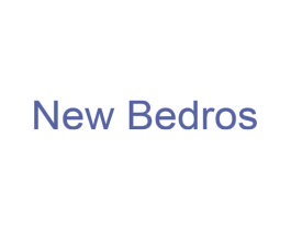 NEW BEDROS 第25类服装鞋帽商标图样