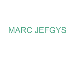 MARC JEFGYS 第25类服装鞋帽商标图样