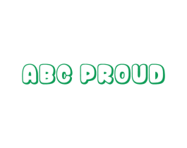 ABC PROUD 第25类服装鞋帽商标图样