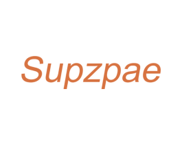 SUPZPAE 第25类服装鞋帽商标图样