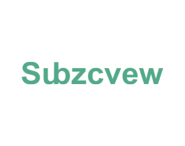 SUBZCVEW 第25类服装鞋帽商标图样