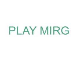 PLAY MIRG 第25类服装鞋帽商标图样