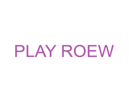 PLAY ROEW 第25类服装鞋帽商标图样