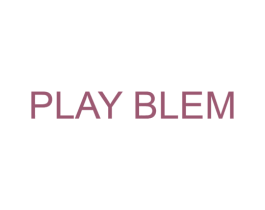 PLAY BLEM 第25类服装鞋帽商标图样