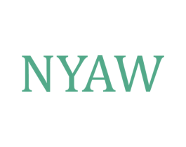 NYAW 第25类服装鞋帽商标图样