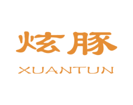 炫豚 第25类服装鞋帽商标图样