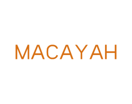 MACAYAH 第3类化妆品商标图样