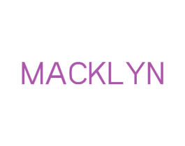 MACKLYN 第3类化妆品商标图样