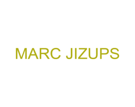 MARC JIZUPS 第3类化妆品商标图样