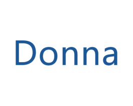 DONNA 第19类建筑材料商标图样