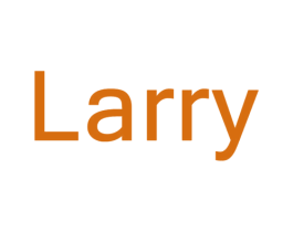 LARRY 第19类建筑材料商标图样