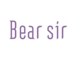 BEAR SIR 第18类皮革箱包商标图样