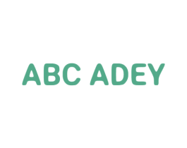 ABC ADEY 第25类服装鞋帽商标图样