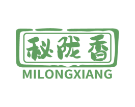 秘陇香 第33类酒商标图样