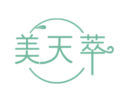 美天萃 第30类小食配料商标图样