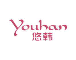 悠韩 第25类服装鞋帽商标图样
