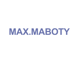 MAX.MABOTY 第25类服装鞋帽商标图样