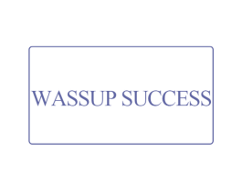 WASSUP SUCCESS 第25类服装鞋帽商标图样