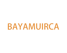 BAYAMUIRCA 第25类服装鞋帽商标图样