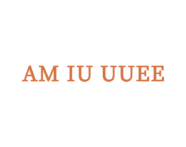AM IU UUEE 第25类服装鞋帽商标图样
