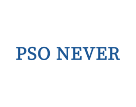PSO NEVER 第25类服装鞋帽商标图样