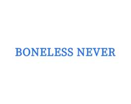 BONELESS NEVER 第25类服装鞋帽商标图样