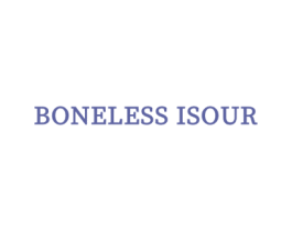 BONELESS ISOUR 第25类服装鞋帽商标图样