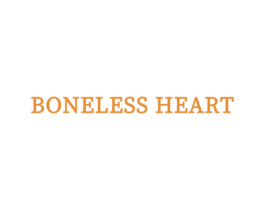 BONELESS HEART 第25类服装鞋帽商标图样