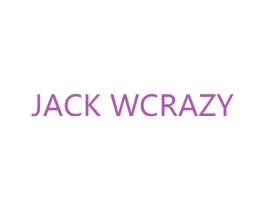 JACK WCRAZY 第25类服装鞋帽商标图样