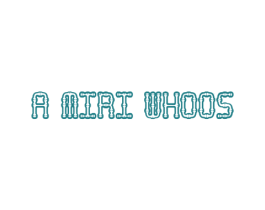A MIRI WHOOS 第25类服装鞋帽商标图样