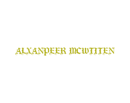 ALXANPEER MCWTITEN 第25类服装鞋帽商标图样