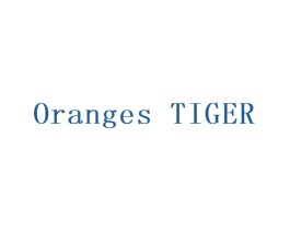 ORANGES TIGER 第25类服装鞋帽商标图样